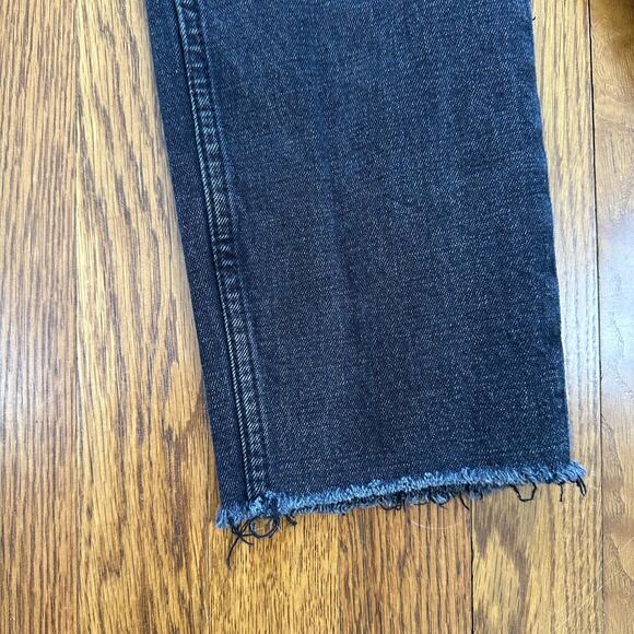 Abercrombie & Fitch Black Distressed The Skinny High Rise Jeans - Picture 2 of 7